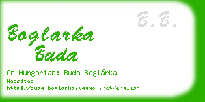 boglarka buda business card